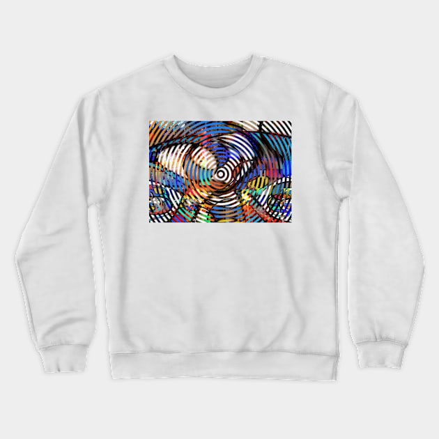 Trendy abstract background Crewneck Sweatshirt by rolffimages